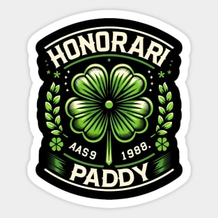 Honorary Paddy St Patricks Day Sticker